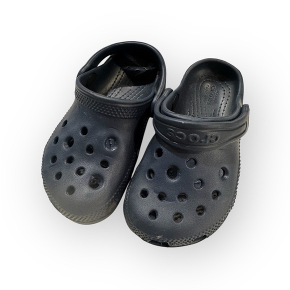 CROCS Other - Crocs Kids Navy Blue Clogs